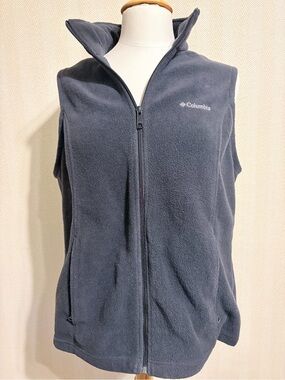 Columbia Fleece Vest in Black